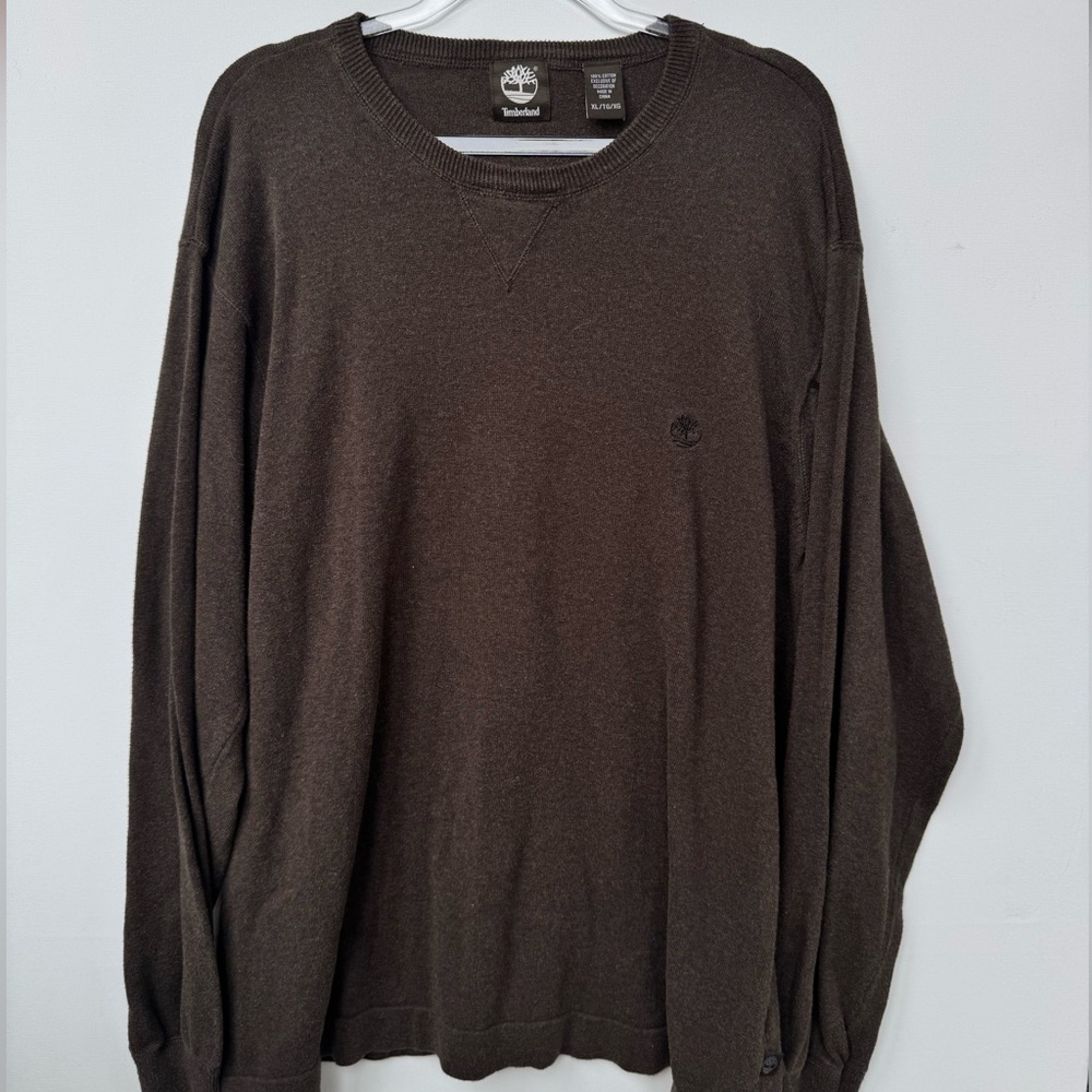 Timberland Men's Brown Sweater, Size XL